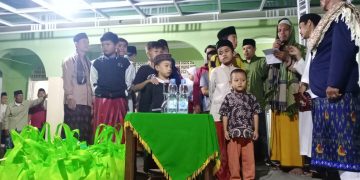 Warga Ciheulang Tonggoh Peringati Isra’ Mi,raj, Sekaligus Penyambutan Bulan Suci Ramadhan 1442 H