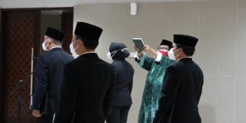 Ketua KPK Lantik Delapan Pegawai Baru dari Kepolisian