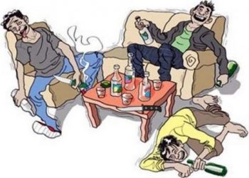 Diduga Oknum Pegawai Puskesmas Pesta Miras di Kantor ,Saat Pergantian Malam Tahun Baru 2020-2021