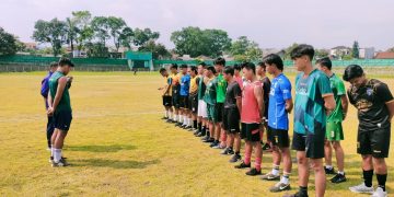 Jelang Babak Kualifikasi PORPROV 2021,Atlet Sepakbola Sukabumi Jalani Screening di Bandung