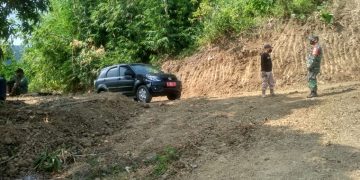 Camat Ciemas Dorong Pengerjaan Pembukaan Jalan Baru, Mekarsakti-Tamanjaya