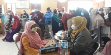 Sebanyak 208 Warga Desa Ciemas Divaksin Covid -19