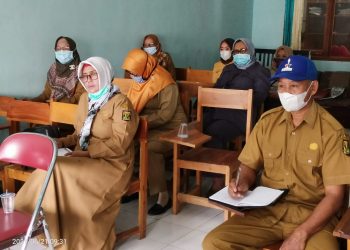 Rapat Bersama Ketua Gugus Tugas Covid Kecamatan Ciemas, Ketua K3S Sepakati Tidak Ada Pembelajaran Tatap Muka