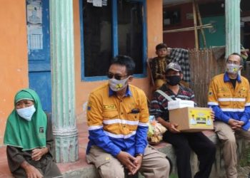 Mapay Lembur, DPU Kab. Sukabumi Santuni Ratusan Dhuafa