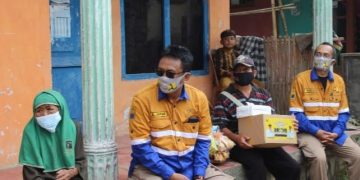 Mapay Lembur, DPU Kab. Sukabumi Santuni Ratusan Dhuafa