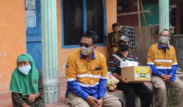 Mapay Lembur, DPU Kab. Sukabumi Santuni Ratusan Dhuafa