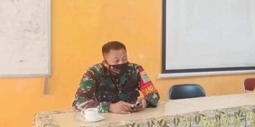 Kecamatan Jampangkulon Masuk Zona Merah, Danramil akanTerapkan PPKM Mikro Darurat Secara Tegas