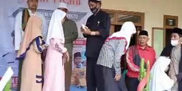 Peringati 10 Muharram 1443 H, Pemdes Sirnarasa Santuni 30 Anak Yatim Piatu