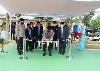 Kapolri Resmikan Gedung Lembaga Pembentuk SDM Unggul Ponpes Assalam Sukabumi