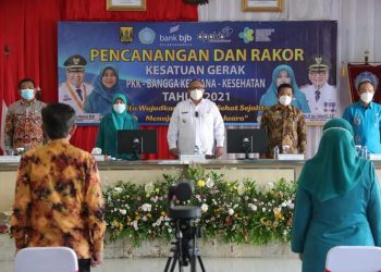 Bupati Sukabumi Canangkan Kesatuan Gerak PKK Bangga Kencana
