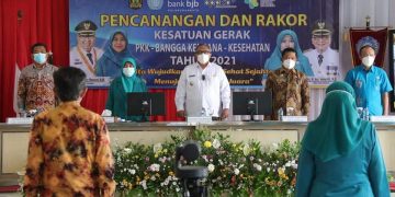 Bupati Sukabumi Canangkan Kesatuan Gerak PKK Bangga Kencana
