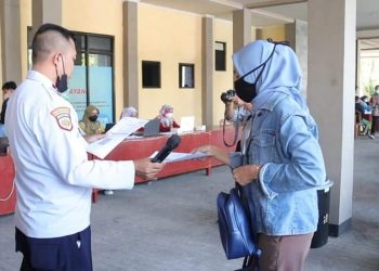 Dishub Kabupaten Sukabumi Gelar Vaksinasi Tahap ll, Animo Masyarakat   Sangat Tinggi