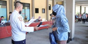 Dishub Kabupaten Sukabumi Gelar Vaksinasi Tahap ll, Animo Masyarakat   Sangat Tinggi