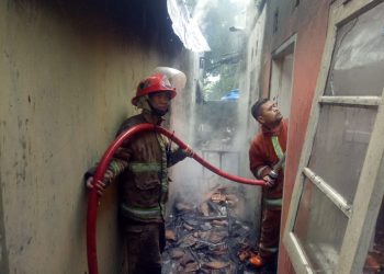 Kebakaran  di Kota Sukabumi Terjadi Dua Hari Berturut-Turut