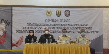 Satpol PP Kab. Sukabumi Bersama Bea Cukai Bogor Sosialisasikan Rokok Ilegal, Ini Ciri-cirinya