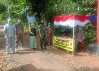 Koramil 0622-13/Jampangkulon Laksanakan PAM Nataru di Kawasan Wisata Panorama Cikondang