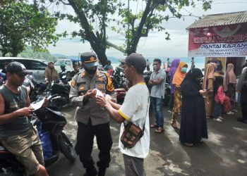 Selain Sweeping Vaksin Covid-19, Polres Sukabumi Juga Berikan Edukasi Prokes & Keselamatan