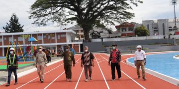 Penataan Alun – alun, Lapang Merdeka dan Jalan A. Yani Kota Sukabumi Telah Rampung