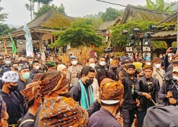 Kunjungan Menteri Desa PDTT ke Kasepuhan Ciptagelar Sukabumi, Disambut Gempa