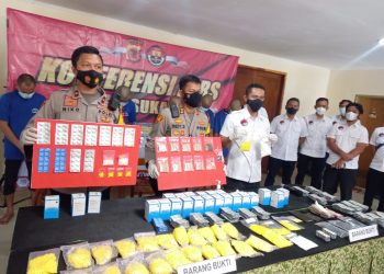 Jelang Pergantian Tahun, Sat Narkoba Polres Sukabumi Tangkap 6 Pengedar Obat Terlarang