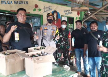 Forkopimcam  Ciemas,Gelar Razia Miras Di Wilayah Pesisir Pantai Palangpang Geopark Ciletuh