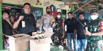 Forkopimcam  Ciemas,Gelar Razia Miras Di Wilayah Pesisir Pantai Palangpang Geopark Ciletuh