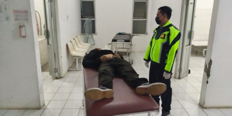 Tabrak Pagar Beton, Pengendara Motor Tewas di Tempat