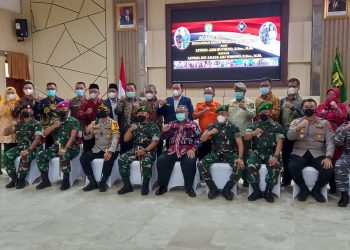 Pisah Sambut Dandim 0622/Kab. Sukabumi Berlangsung Penuh Keakraban