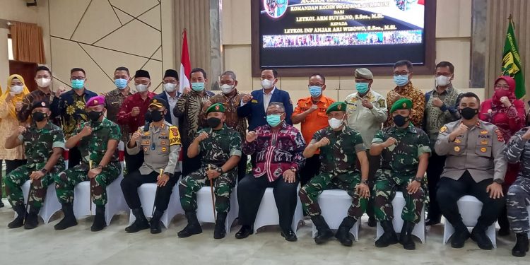 Pisah Sambut Dandim 0622/Kab. Sukabumi Berlangsung Penuh Keakraban