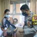 Usai Monitoring Vaksinasi, Kapolres Sukabumi Jenguk Pasien Anak di RS