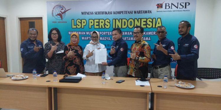 Profesi Wartawan kini Bisa Disertifikasi lewat Lembaga Sertifikasi Profesi (LSP) Pers Indonesia