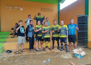 Klub Bola APDESI Kabupaten Sukabumi Tahan Imbang FC Krisna Polres Sukabumi  2-2