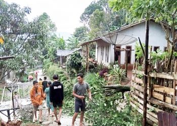 Pasca Hujan Disertai Angin Kencang, P2BK Cisolok Imbau Warga Tetap Waspada