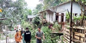 Pasca Hujan Disertai Angin Kencang, P2BK Cisolok Imbau Warga Tetap Waspada