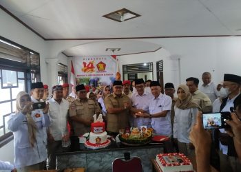 Di Acara HUT Gerindra ke 14, Yudha Sukmagara Katakan Siap untuk Memenangkan Kembali Partai Gerindra di Kabupaten Sukabumi.