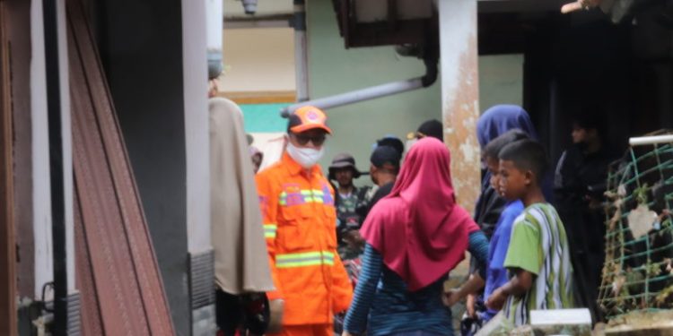 Hujan Deras yang Mengguyur  Kota Sukabumi Picu Banjir di 68 Lokasi