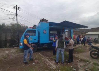 Dinsos Kota Sukabumi Dirikan Dapur Umum di Lokasi Banjir