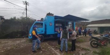 Dinsos Kota Sukabumi Dirikan Dapur Umum di Lokasi Banjir