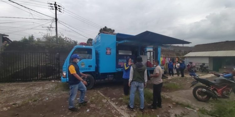 Dinsos Kota Sukabumi Dirikan Dapur Umum di Lokasi Banjir