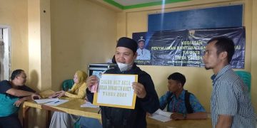 Kades Citepus Katakan, KPM yang Belum Divaksin Agar Meminta Surat Keterangan Dokter Sebagai Syarat Pengambilan Bantuan BLT DD