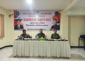 Media Jelajah Hukum  Gelar  Rakernas di Hotel Augusta Palabuhanratu  dengan Mengusung  Tema ” Kebersamaan dalam Mewujudkan Profesionalisme”