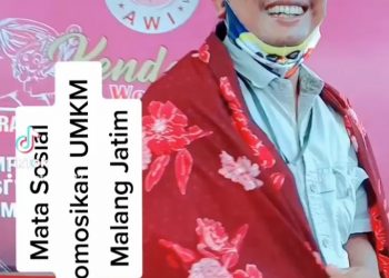 Ketua Umum Mata Sosial Turut Promosikan Sejumlah Produk dari UMKM saat Menghadiri Acara perayaan Milad AWI ke-1 di Malang Jawa Timur