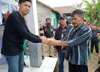Peduli Korban Bencana Alam, MAC LMPI Kecamatan Nagrak Salurkan Bantuan