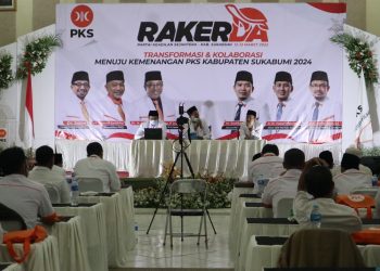 Targetkan Kemenangan Pemilu 2024, DPD PKS Kabupaten Sukabumi Gelar Rapat Kerja Daerah