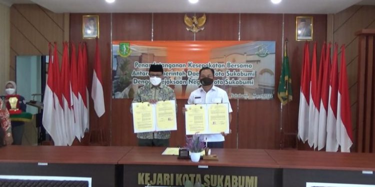 Pemkot Sukabumi dan Kejari Ikat Kerjasama, Sukseskan Pembangunan