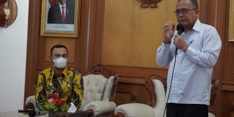 Bupati Sijunjung Sumbar,  Kunjungi Pemkab Sukabumi  Timba Ilmu dalam Pengelolaan Geopark