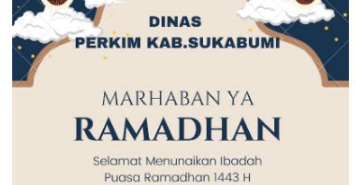 Kadis Perkim Kabupaten Sukabumi Beri Ucapan Selamat Menjalankan Ibadah Puasa 1443H