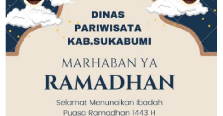 Kadis Pariwisata Kabupaten Sukabumi beri Ucapan Selamat Menjalankan Ibadah Puasa 1443 H