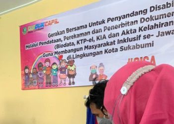 Disdukcapil Kota Sukabumi Berikan Kemudahan bagi Penyandang Disabilitas Memiliki Dokumen Administrasi Kependudukan