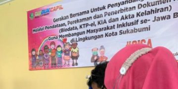 Disdukcapil Kota Sukabumi Berikan Kemudahan bagi Penyandang Disabilitas Memiliki Dokumen Administrasi Kependudukan